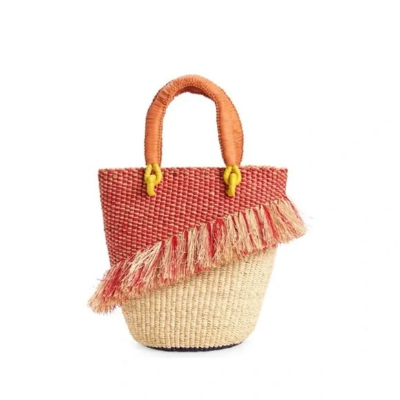AAKS Tia Raffia Bucket bag - Picture 3 of 8